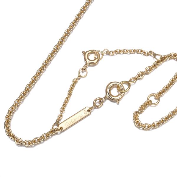 Cartier（カルティエ） チェーンネックレス フォルサ 42cm K18YG BLJ 