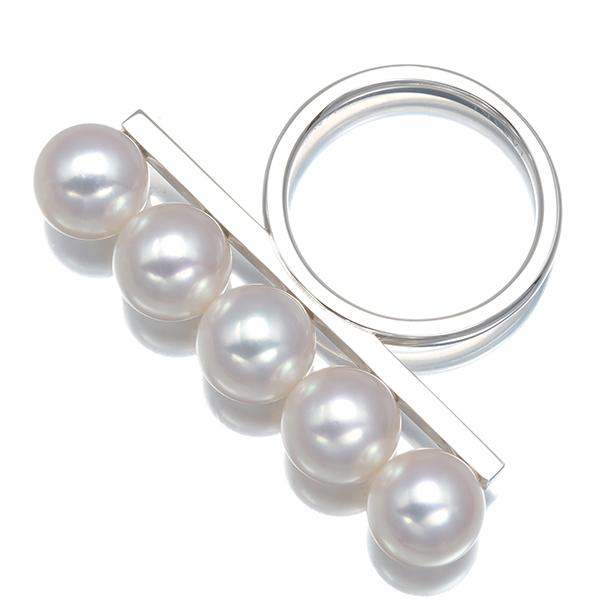 TASAKI（タサキ） リング パール 真珠 8.2mm バランスシグネチャー 14