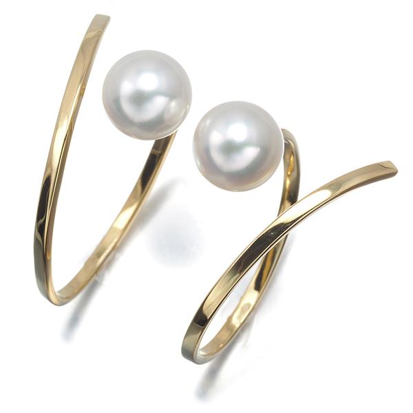 TASAKI（タサキ） ピアス パール 真珠 8.1mm アファインバランス