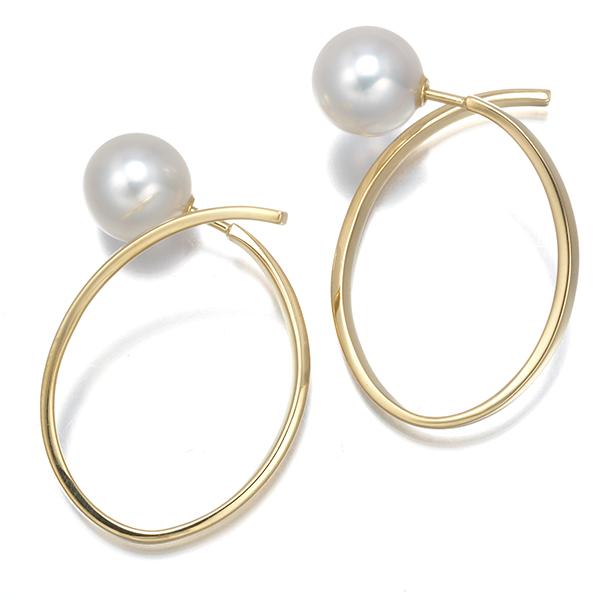 TASAKI（タサキ） ピアス パール 真珠 8.1mm アファインバランス