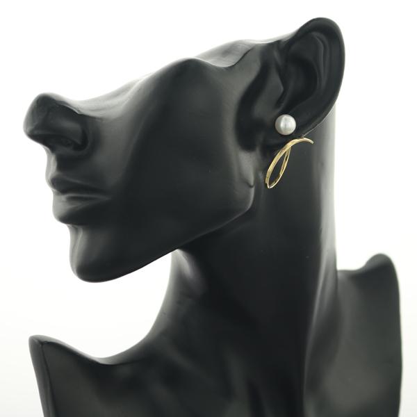 TASAKI（タサキ） ピアス パール 真珠 8.1mm アファインバランス