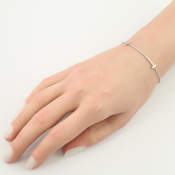 TIFFANY&Co.（ティファニー） ブレスレット Tスマイル スモール K18WG 