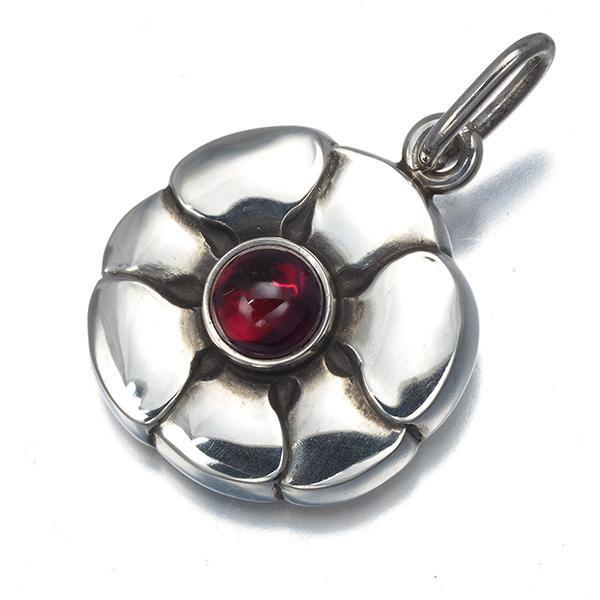 Georg Jensen（ジョージ ジェンセン） ペンダントトップ ガーネット 36 