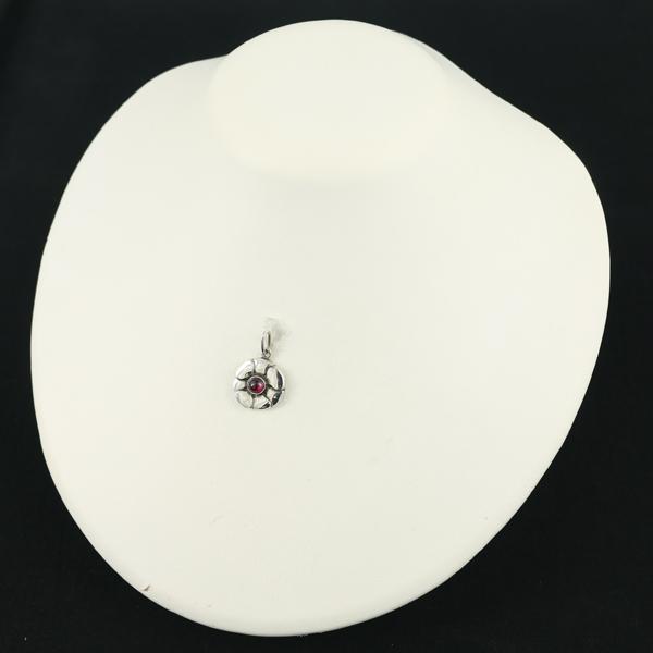 Georg Jensen（ジョージ ジェンセン） ペンダントトップ ガーネット 36 
