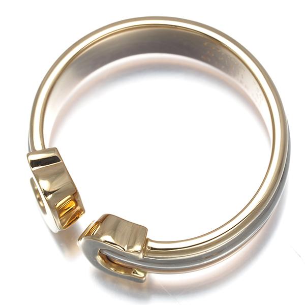 Cartier（カルティエ） リング 2C ドゥーブルC C2 スリーカラー SM 51