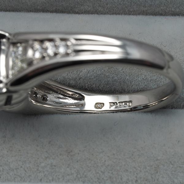 クレサンベール リング 再結晶アレキサンドライト 2.31ct ダイヤ ダイヤモンド 0.24ct 15号 Pt950 鑑/保 指輪 BLJ/GENJ | KYOCERA | 05