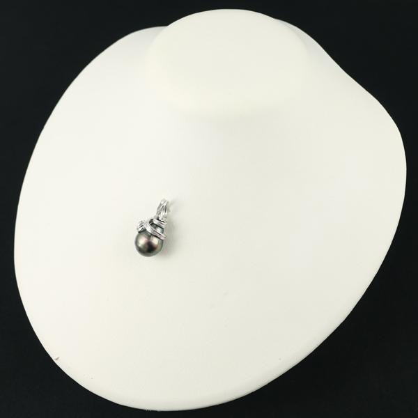 TASAKI（タサキ） ペンダントトップ バロックパール 真珠 13.7mm K14WG 