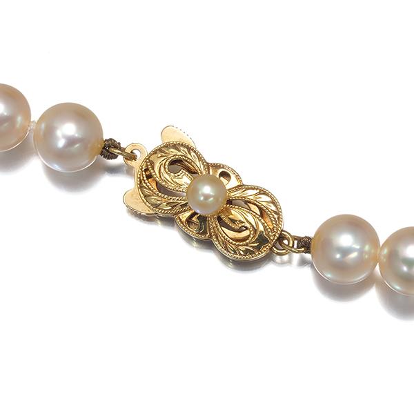 MIKIMOTO（ミキモト） ネックレス ゴールデンパール 真珠 7.0-7.5mm