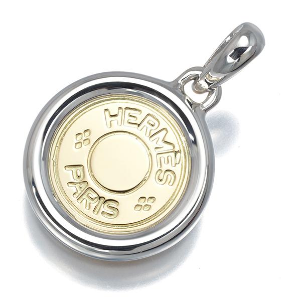 HERMES（エルメス） ペンダントトップ セリエ クルードセル シルバー