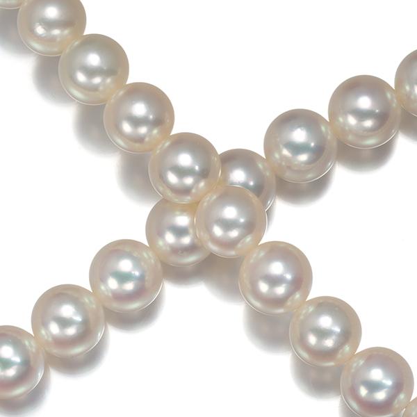 MIKIMOTO（ミキモト） ネックレス パール 真珠 7.0-7.4mm シルバー BLJ 