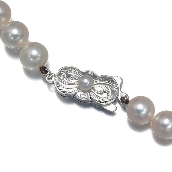 MIKIMOTO（ミキモト） ネックレス パール 真珠 7.0-7.4mm シルバー BLJ 