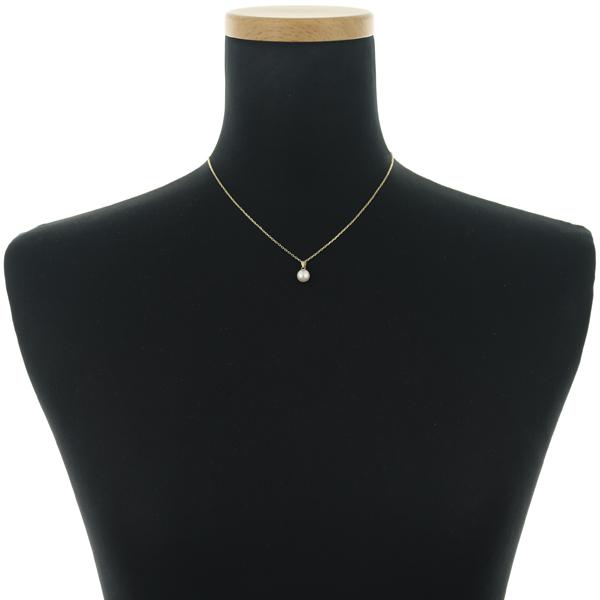 MIKIMOTO（ミキモト） ネックレス パール 真珠 6.8mm 一粒 K18YG BLJ 