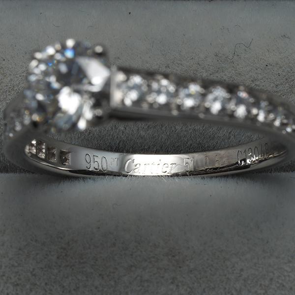 Cartier（カルティエ） リング ダイヤ ダイヤモンド 0.64ct E VS1 1895