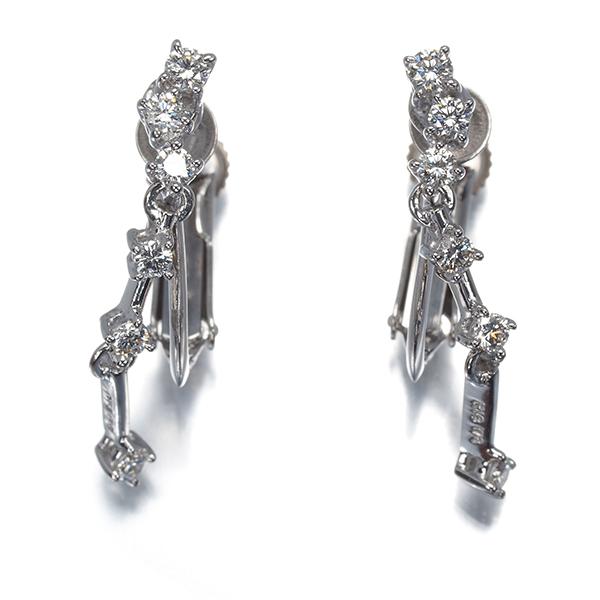 TASAKI（タサキ） イヤリング ダイヤ ダイヤモンド 0.11ct/0.11ct 