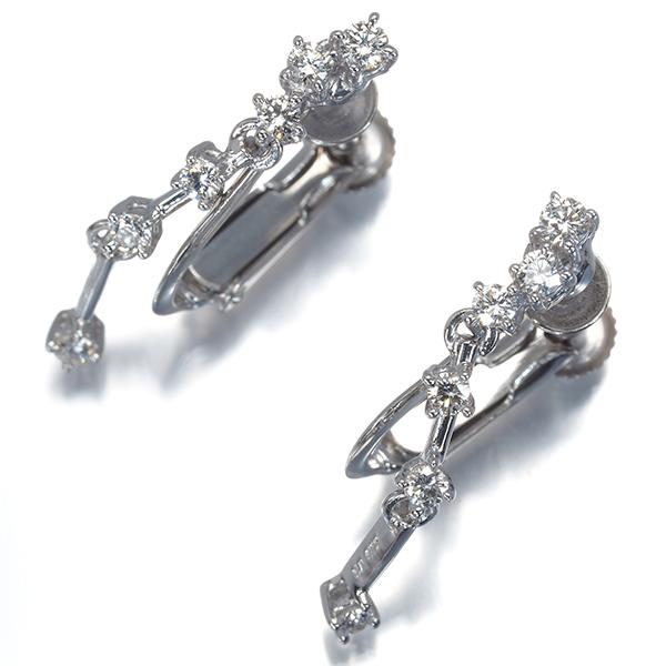 TASAKI（タサキ） イヤリング ダイヤ ダイヤモンド 0.11ct/0.11ct 