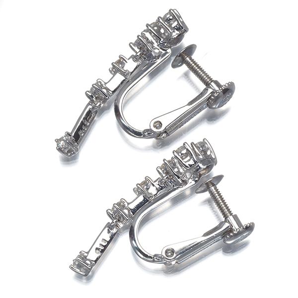 TASAKI（タサキ） イヤリング ダイヤ ダイヤモンド 0.11ct/0.11ct 