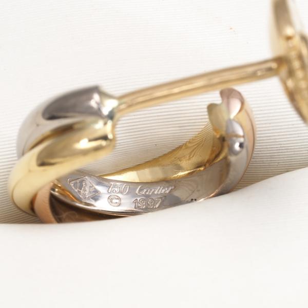 Cartier（カルティエ） トリニティ ピアス スリーカラー フープ 片耳