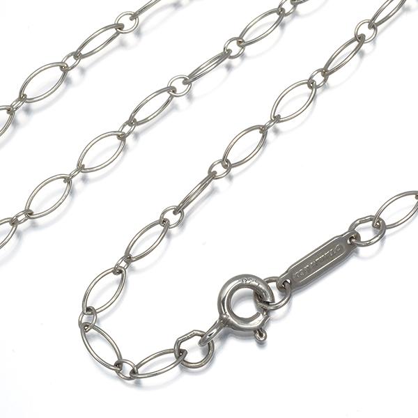 ティファニー Tiffany オーバルリンク ネックレス シルバー925 極美品 TIFFANY&Co.（ティファニー） チェーンネックレス オーバルリンク