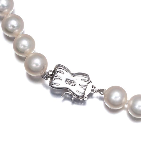 TASAKI（タサキ） ネックレス パール 真珠 7.6-7.8mm シルバー BLJ