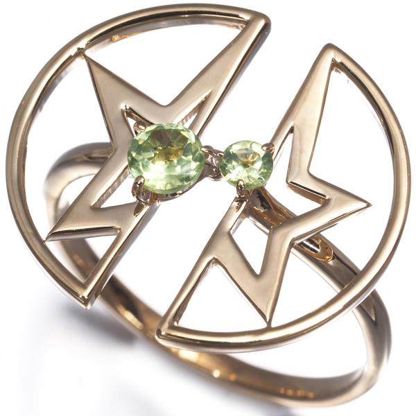 STAR JEWELRY（スタージュエリー） リング ペリドット スター 11号 