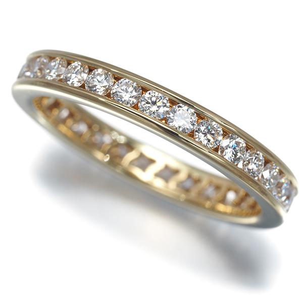 DE BEERS（デビアス） リング ダイヤ ダイヤモンド フルエタニティ 12 
