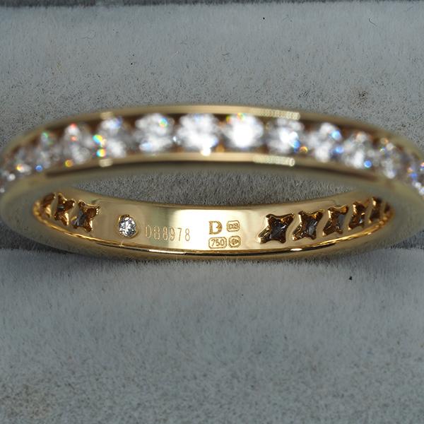 DE BEERS（デビアス） リング ダイヤ ダイヤモンド フルエタニティ 12 