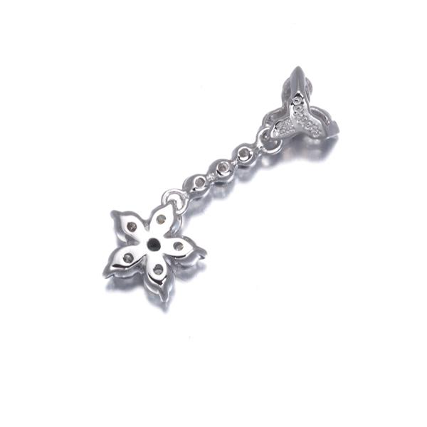 アレキサンドライト 0.04ct ダイヤ ダイヤモンド 0.45ct フラワー