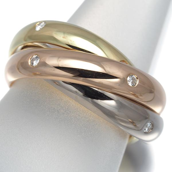 Cartier（カルティエ） トリニティ リング ダイヤ ダイヤモンド スリー