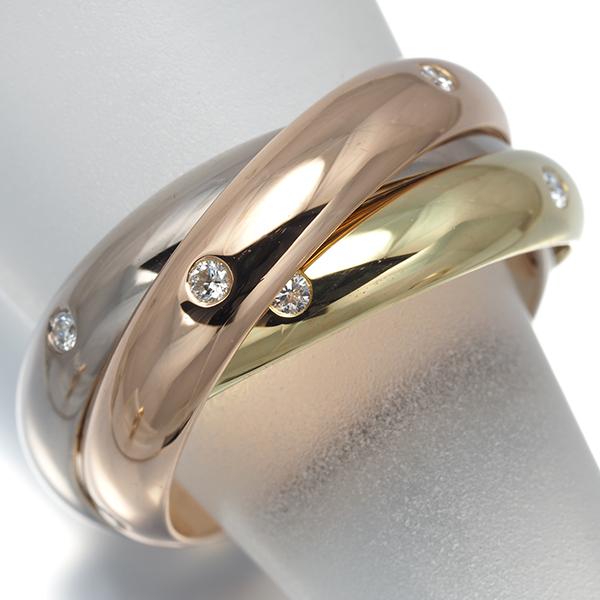 Cartier（カルティエ） トリニティ リング ダイヤ ダイヤモンド スリー