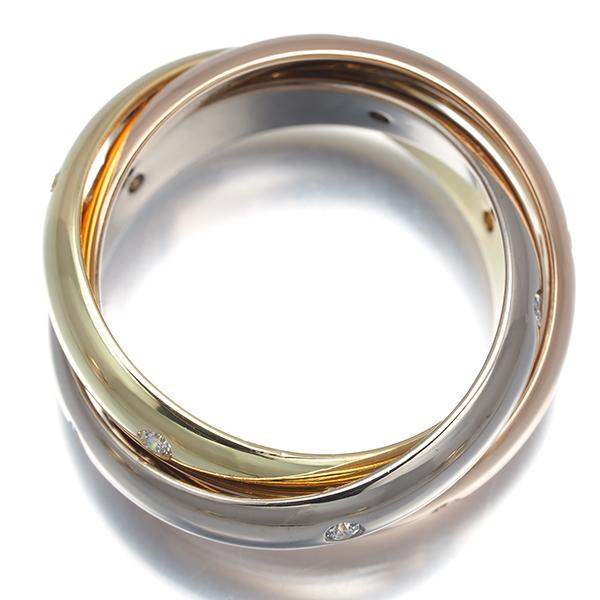 Cartier（カルティエ） トリニティ リング ダイヤ ダイヤモンド スリー