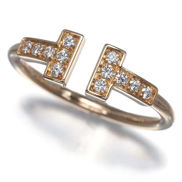 TIFFANY&Co.（ティファニー） リング ダイヤ ダイヤモンド Tワイヤー