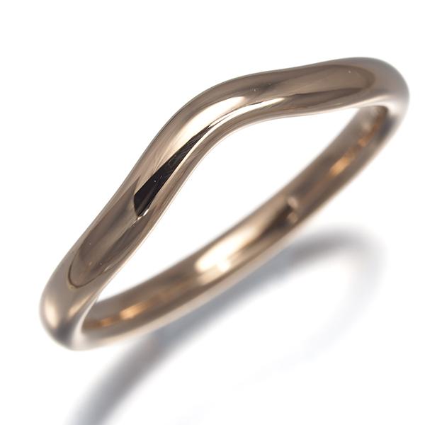 TIFFANY&Co.（ティファニー） リング カーブドバンド 9.5号 K18PG 指輪