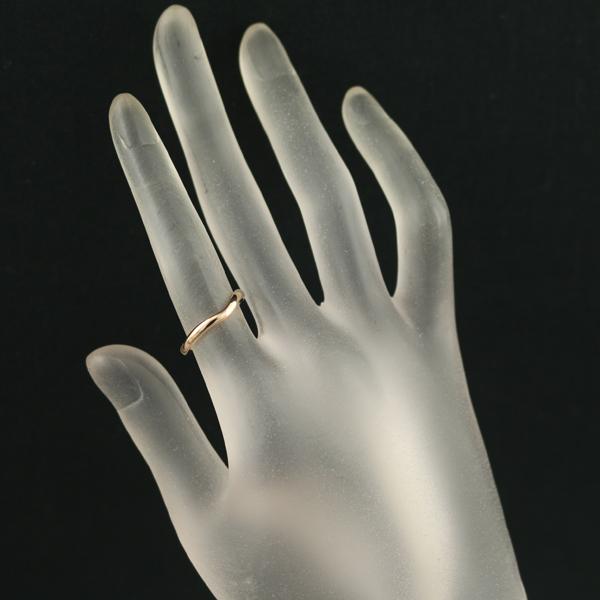 TIFFANY&Co.（ティファニー） リング カーブドバンド 9.5号 K18PG 指輪