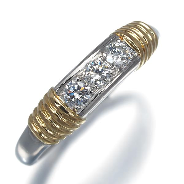 ディオール　マルチカラーパール付き　ゴールドリング　13号 Christian Dior（クリスチャン・ディオール） ディオール リング