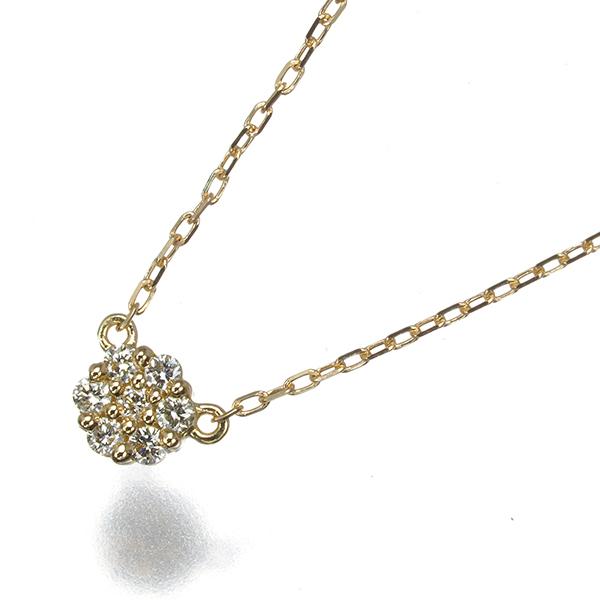 AHKAH（アーカー） ネックレス ダイヤ ダイヤモンド 0.04ct エクレ