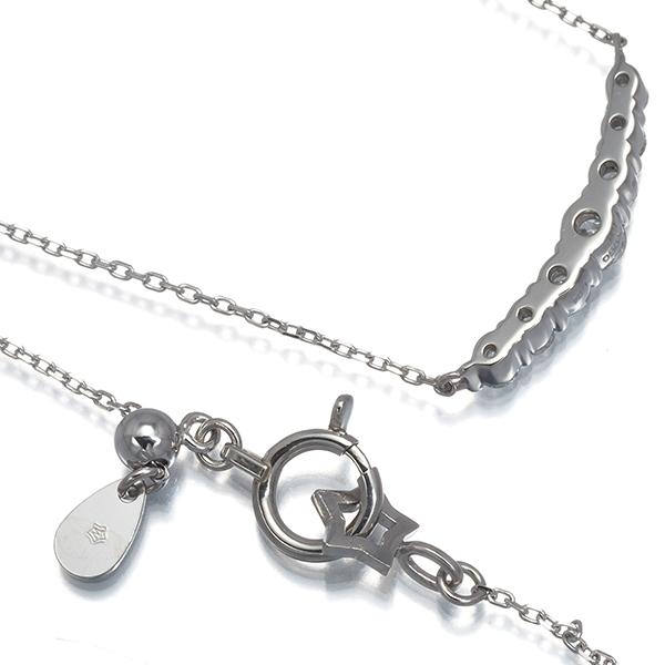 フェスタリア ネックレス ダイヤ ダイヤモンド 0.341ct Wish upon a star Pt950/900/850BLJ/GENJの画像