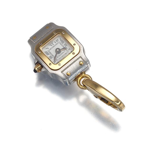 Cartier（カルティエ） ペンダントトップ サファイア サントス 時計 