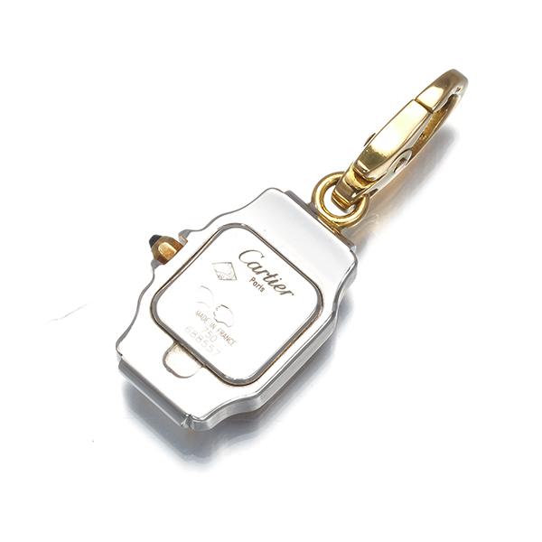 Cartier（カルティエ） ペンダントトップ サファイア サントス 時計 