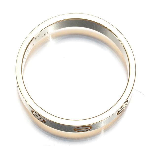 Cartier（カルティエ） ミニラブ リング SM 52号 K18YG 指輪 BLJ