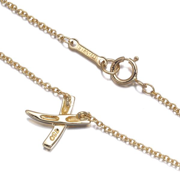 TIFFANY&Co.（ティファニー） ネックレス グラフィティX キス K18YG