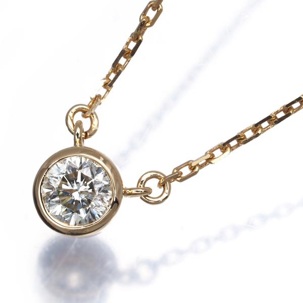 TASAKI（タサキ） ネックレス ダイヤ ダイヤモンド 0.52ct 一粒 K18YG