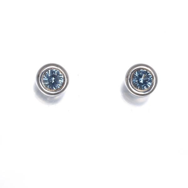 TIFFANY&Co.（ティファニー） ピアス アクアマリン バイザヤード