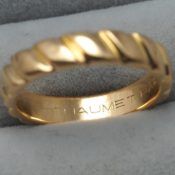 CHAUMET（ショーメ） リング トルサード 8号 K18YG 指輪 BLJ 