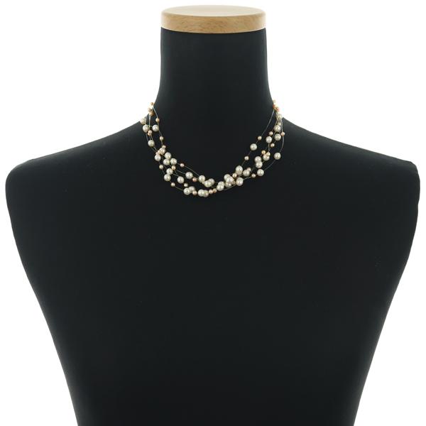 TASAKI（タサキ） ネックレス ベビー パール 真珠 3.0-5.5mm 5連 K18YG