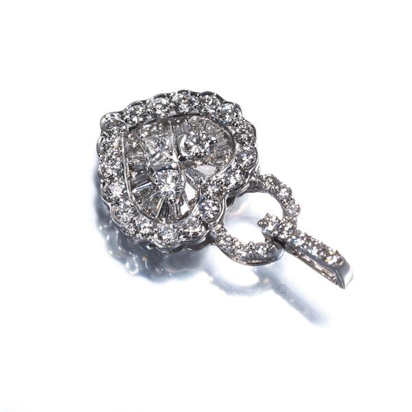ダイヤ ダイヤモンド 0.75ct ハート プリンセス テーパー 3種カット 