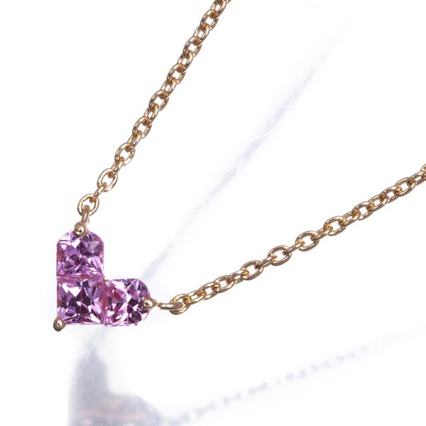 STAR JEWELRY（スタージュエリー） ネックレス ピンクサファイア 0.25 