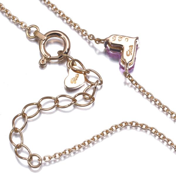 STAR JEWELRY（スタージュエリー） ネックレス ピンクサファイア 0.25