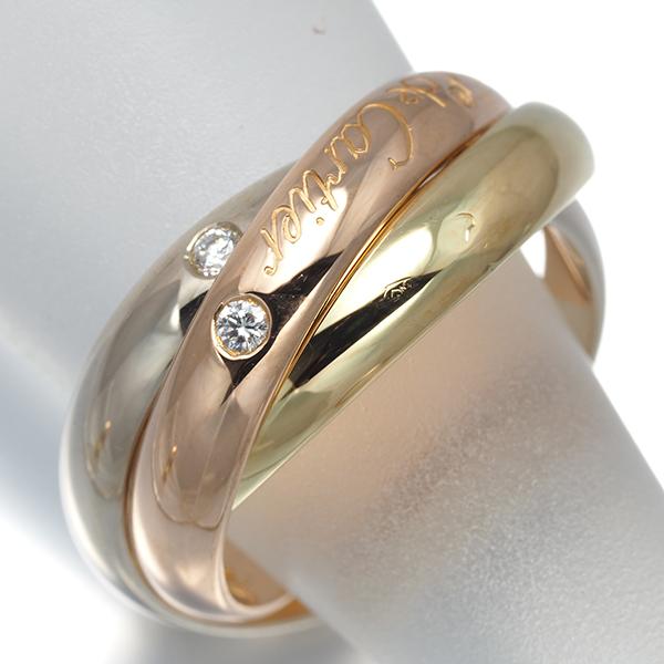 Cartier（カルティエ） トリニティ リング ダイヤ ダイヤモンド スリー