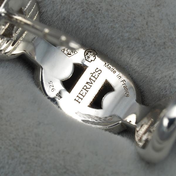 HERMES（エルメス） ピアス シェーヌダンクル アンシェネ フープ