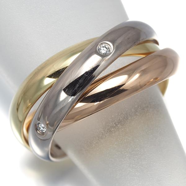 Cartier（カルティエ） トリニティ リング ダイヤ ダイヤモンド スリー